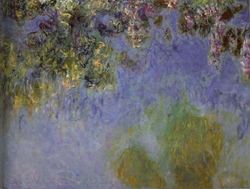 Claude Monet Wisteria Norge oil painting art